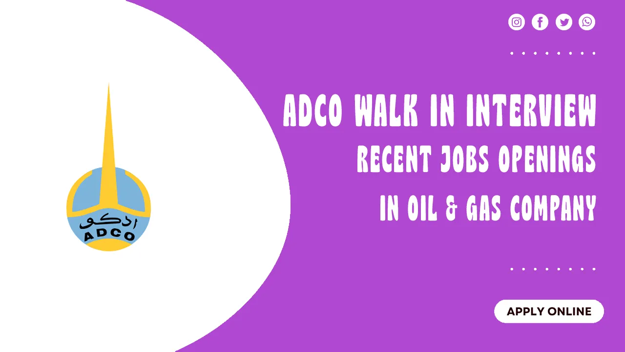 ADCO Walk in Interview 