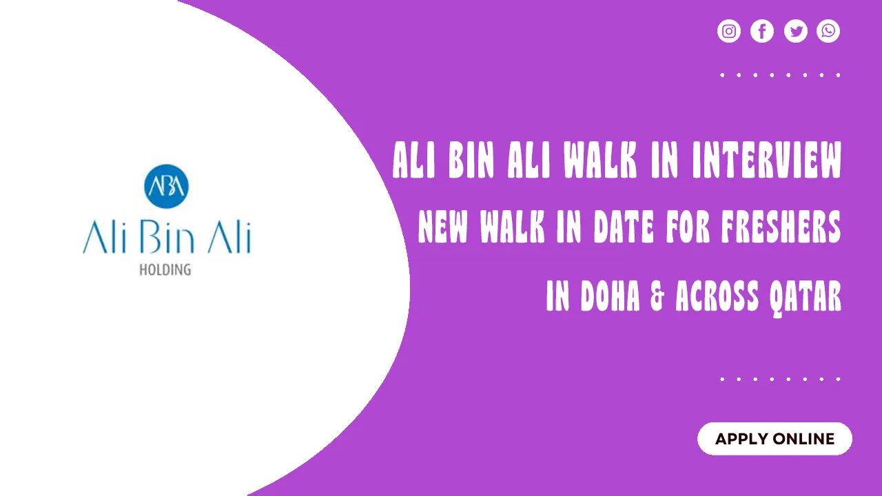 Ali Bin Ali Walk in Interview Ali Bin Ali Walk in interview