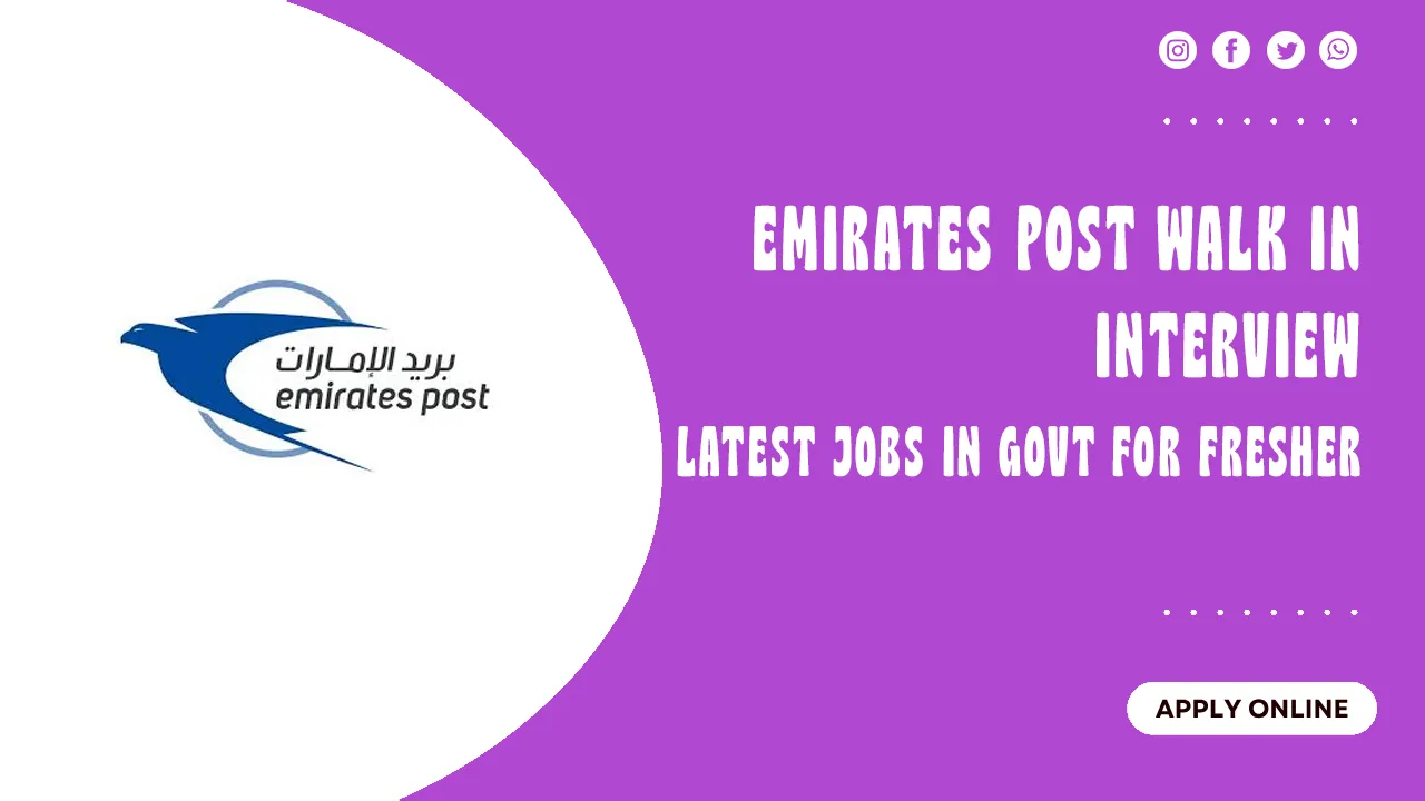 Emirates Post Walk in interview 