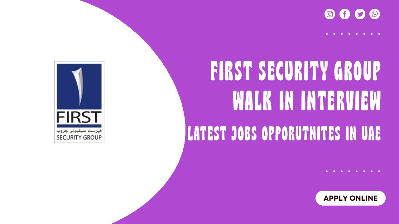 First Security Group Walk in interview 