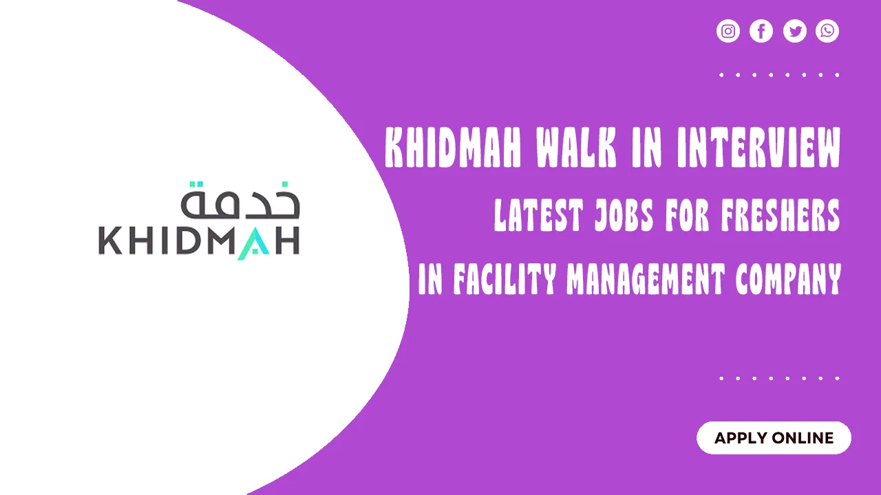 Khidmah Walk in interview