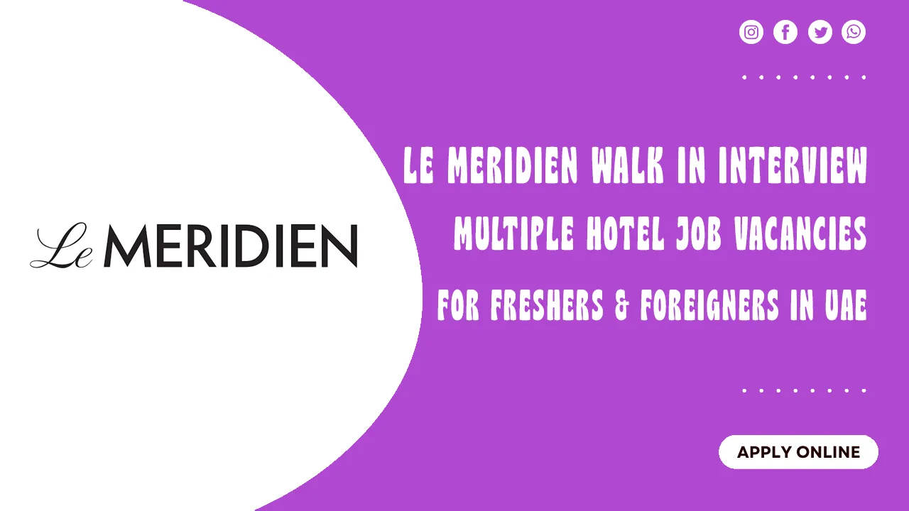 Le Meridien Walk in interview