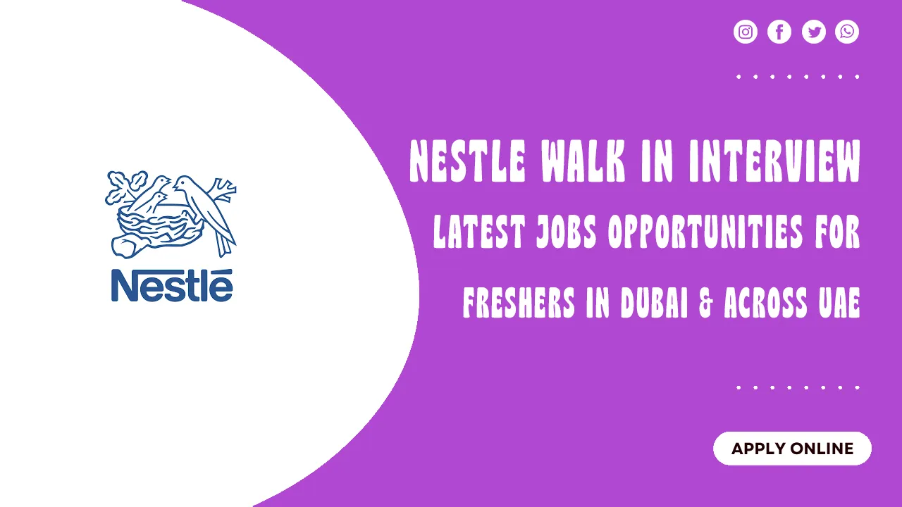 Nestle Walk in interview