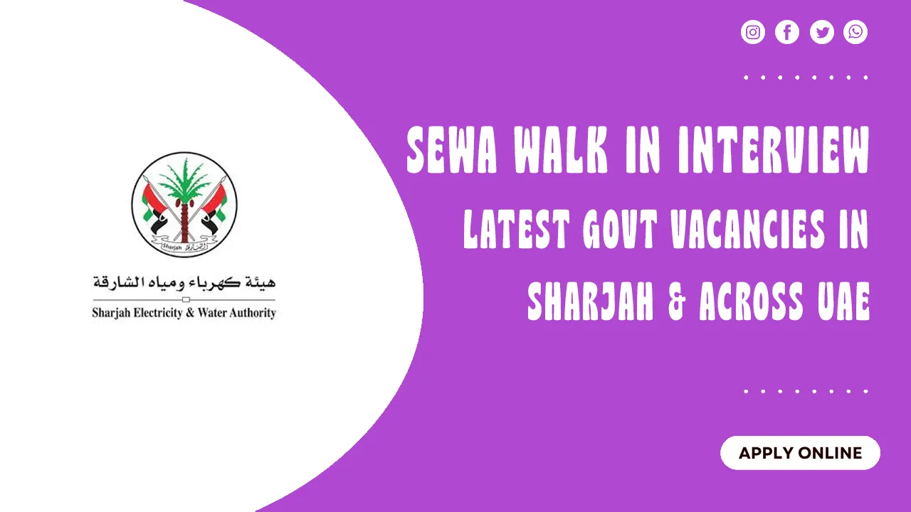 SEWA Walk in interview