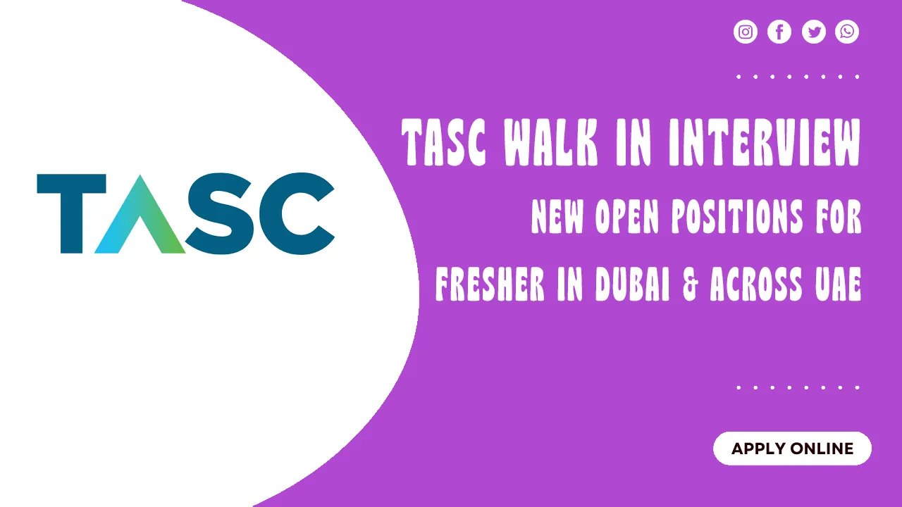 TASC Walk in Interview